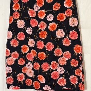 Talbots pink/black/ red Pencil Skirt
